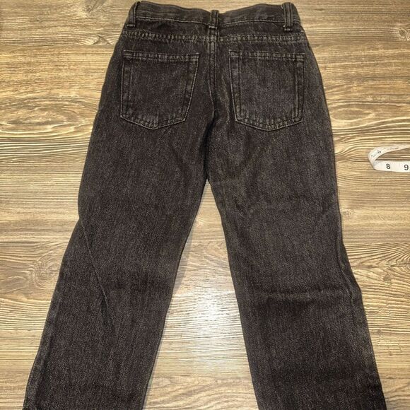 Boys' Relaxed Straight Fit Jeans - Cat & Jack Black. Size 4. NWT. L - Picture 5 of 8